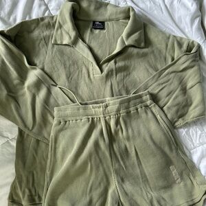 Girl Crush Olive Green Women's Matching Set